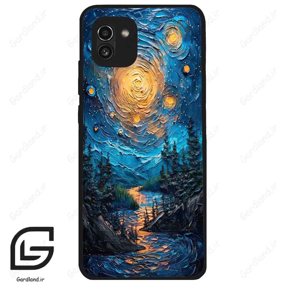 قاب گوشی سامسونگ ای 03 (Galaxy A03 ) طرح ابرنگ کد 2792