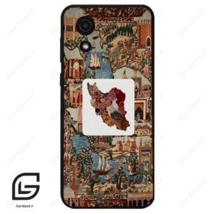 قاب گوشی سامسونگ ای 03 کور (Galaxy A03 Core ) طرح نقشه ایران کد 2287