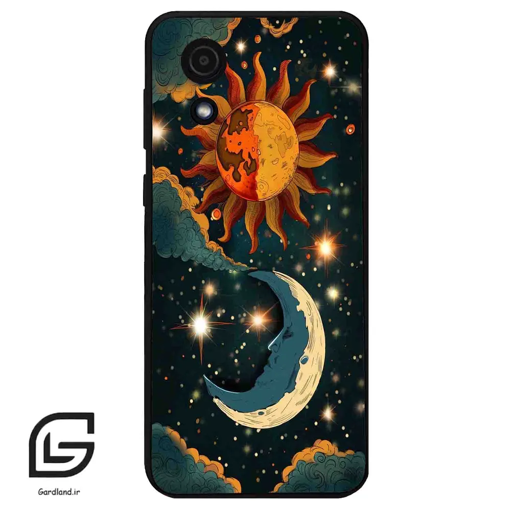 قاب گوشی سامسونگ ای 03 کور (Galaxy A03 Core ) طرح ماه کد 2474