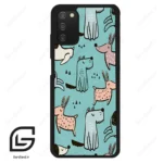 قاب گوشی سامسونگ ای 03 اس (Galaxy A03S) طرح حیوانات کد 2000