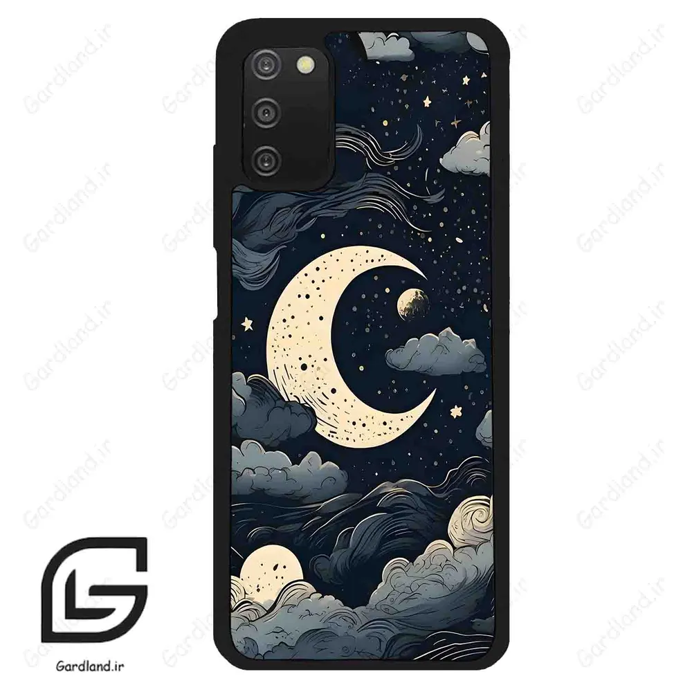 قاب گوشی سامسونگ ای 03 اس (Galaxy A03S ) طرح ماه کد 2173