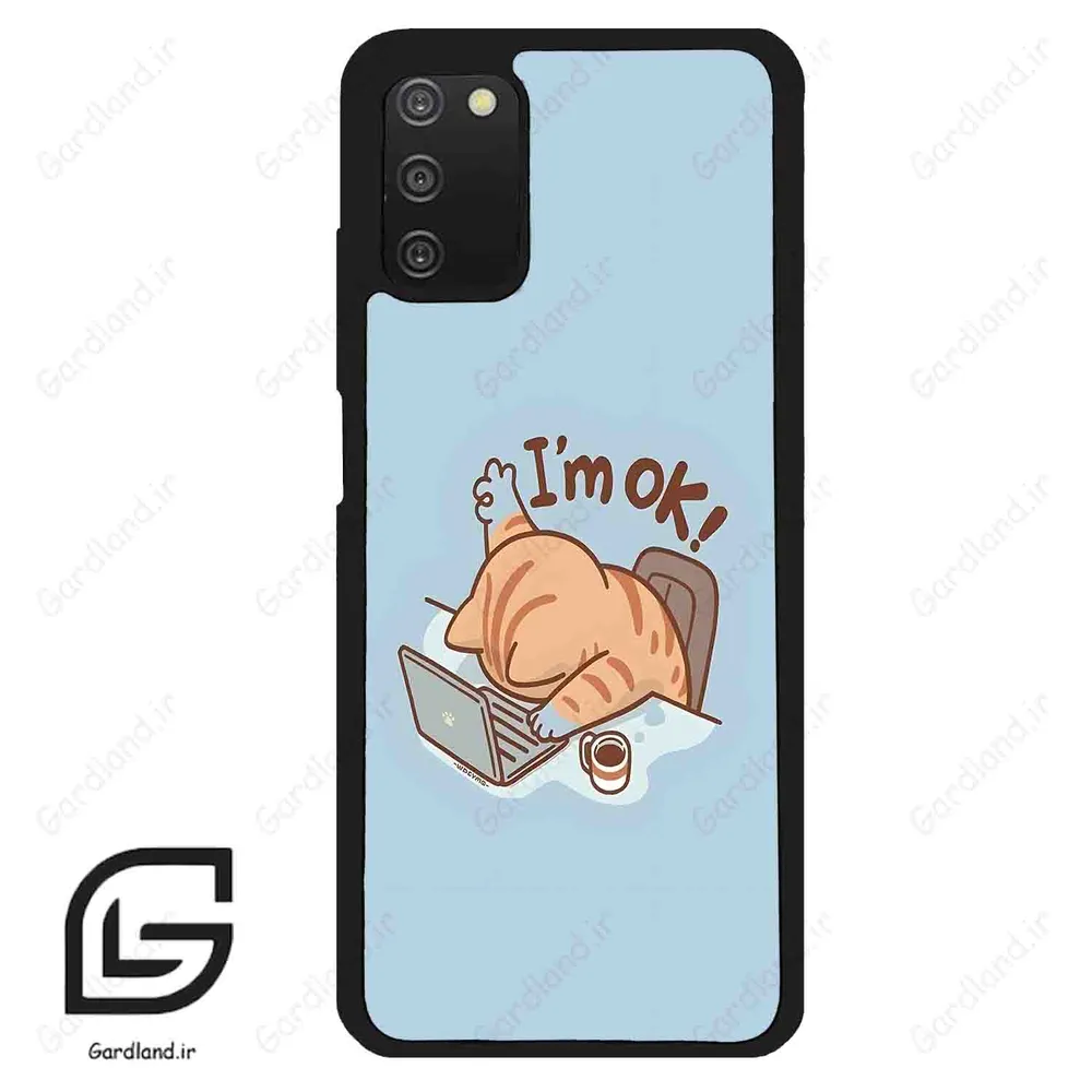 قاب گوشی سامسونگ ای 03 اس (Galaxy A03S ) طرح گربه کد 2297