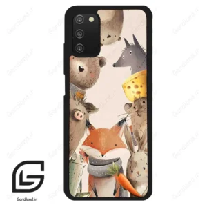 قاب گوشی سامسونگ ای 03 اس (Galaxy A03S ) طرح حیوانات کد 2338