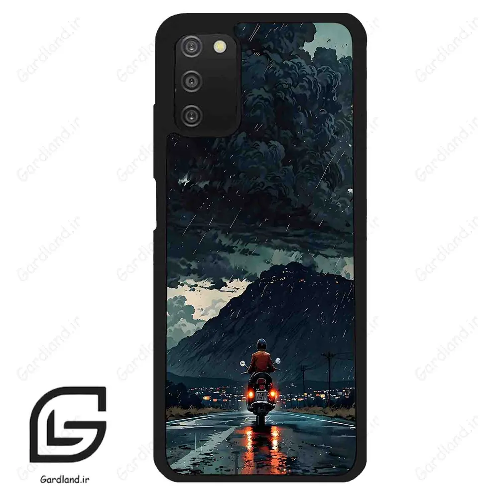 قاب گوشی سامسونگ ای 03 اس (Galaxy A03S ) طرح موتورسوار کد 2342