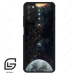 قاب گوشی سامسونگ ای 03 اس (Galaxy A03S ) طرح کهکشان کد 2350