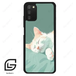 قاب گوشی سامسونگ ای 03 اس (Galaxy A03S ) طرح گربه کد 2403