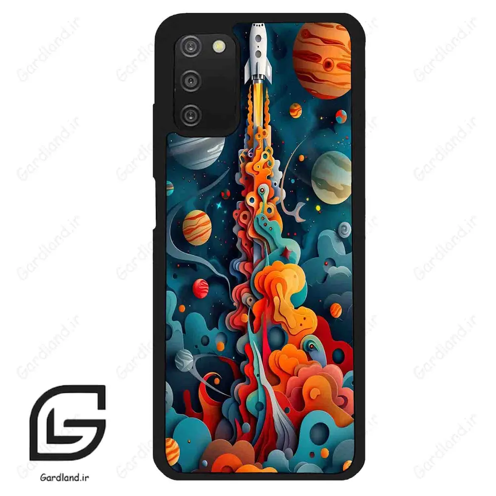 قاب گوشی سامسونگ ای 03 اس (Galaxy A03S ) طرح موشک کد 2470