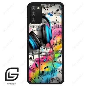 قاب گوشی سامسونگ ای 03 اس (Galaxy A03S ) طرح موسیقی کد 2482