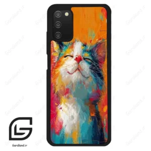 قاب گوشی سامسونگ ای 03 اس (Galaxy A03S ) طرح گربه کد 2489