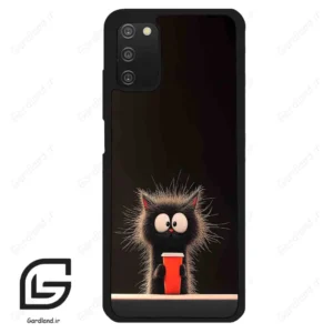 قاب گوشی سامسونگ ای 03 اس (Galaxy A03S ) طرح گربه کد 2580