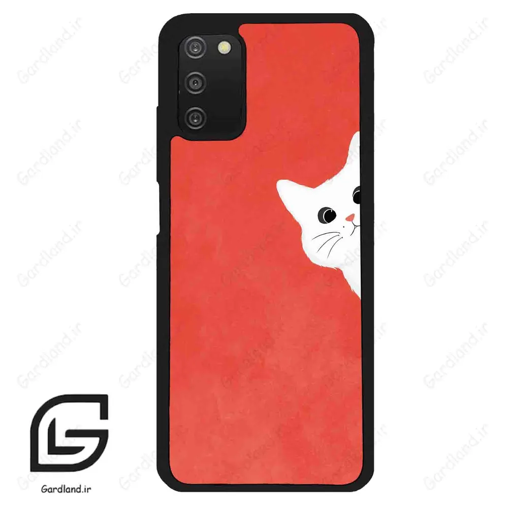 قاب گوشی سامسونگ ای 03 اس (Galaxy A03S ) طرح گربه کد 2609