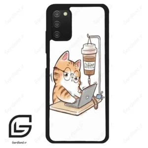 قاب گوشی سامسونگ ای 03 اس (Galaxy A03S ) طرح گربه کد 2617