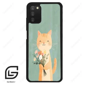 قاب گوشی سامسونگ ای 03 اس (Galaxy A03S ) طرح گربه کد 2619