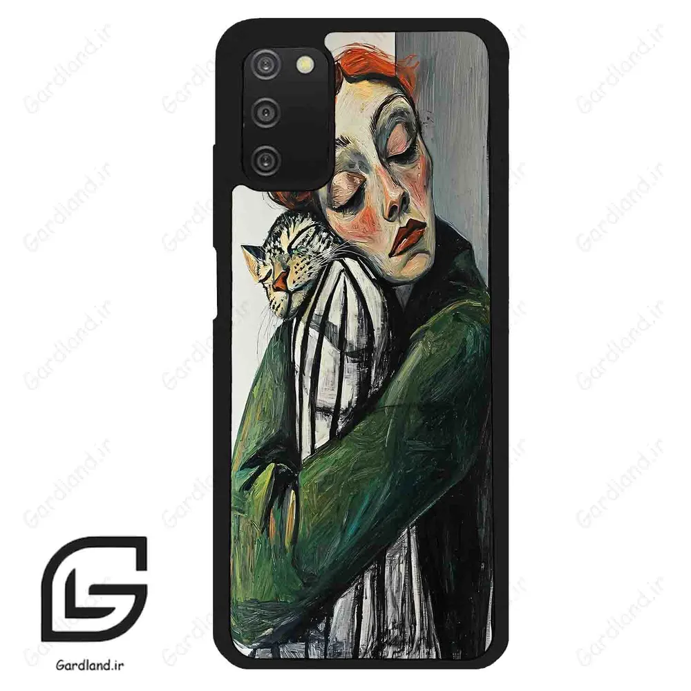 قاب گوشی سامسونگ ای 03 اس (Galaxy A03S ) طرح گربه کد 2709