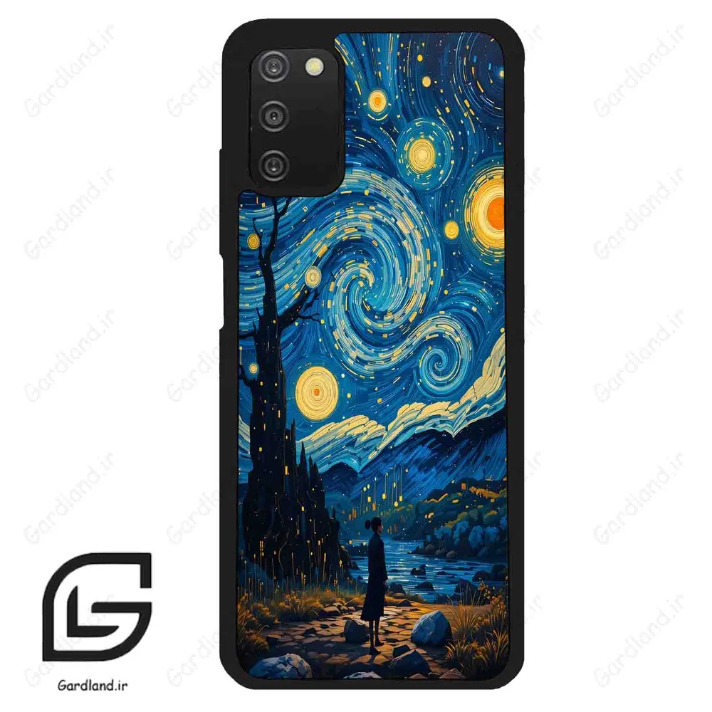 قاب گوشی سامسونگ ای 03 اس (Galaxy A03S ) طرح شب کد 2801