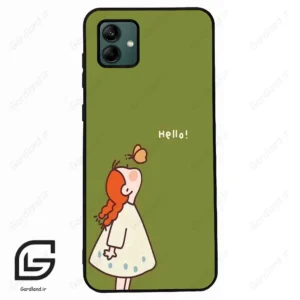 قاب گوشی سامسونگ ای 04 (Galaxy A04 ) طرح دخترانه کد 2044
