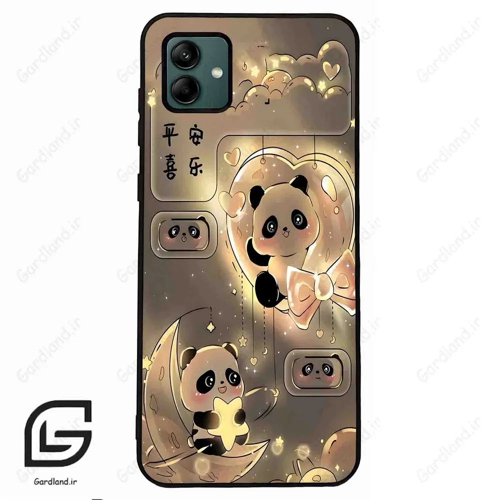 قاب گوشی سامسونگ ای 04 (Galaxy A04 ) طرح پاندا کد 2100