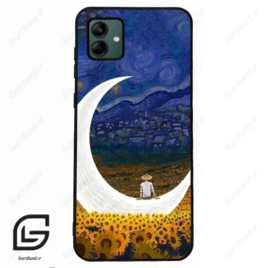 قاب گوشی سامسونگ ای 04 (Galaxy A04 ) طرح ماه کد 2125