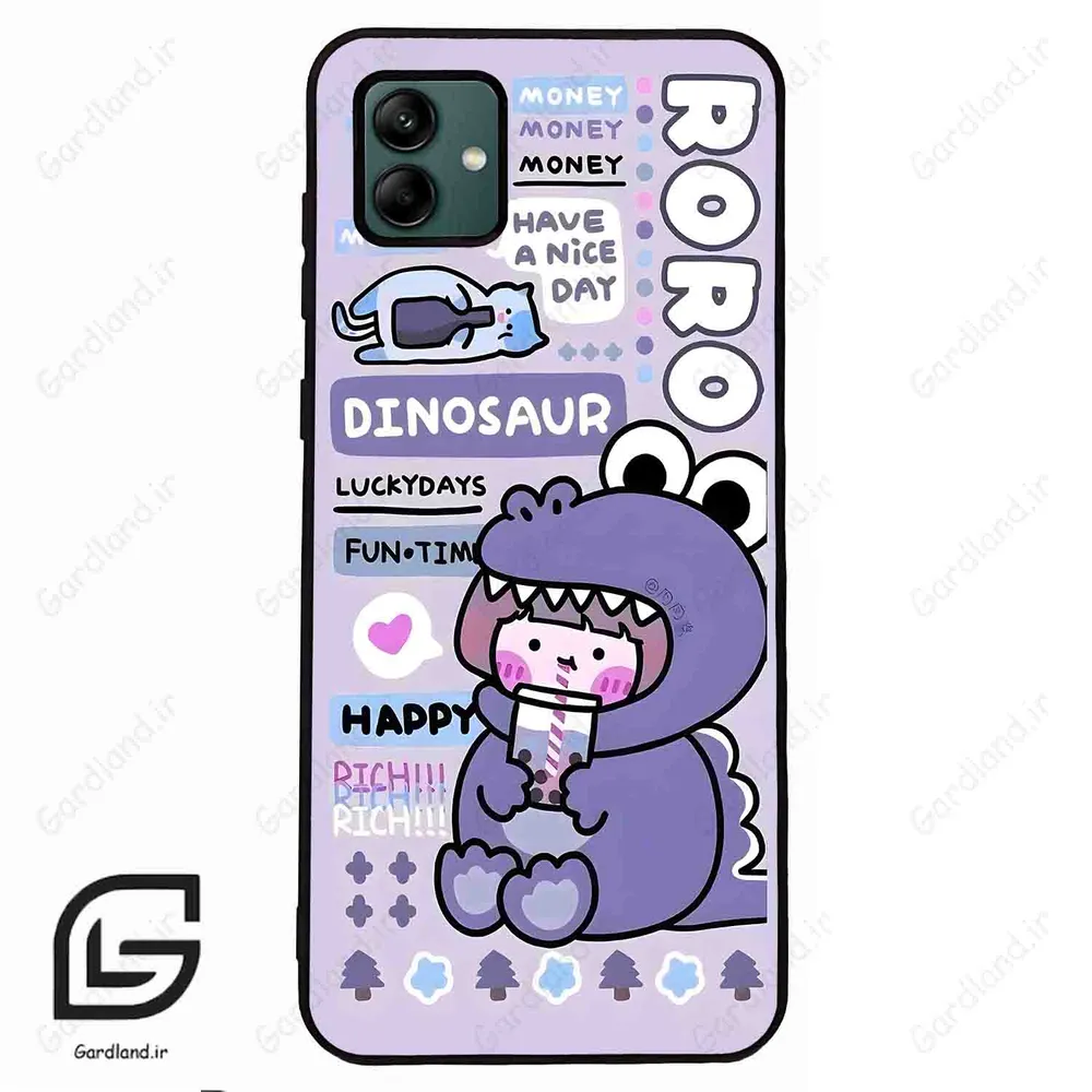 قاب گوشی سامسونگ ای 04 (Galaxy A04 ) طرح دایناسور کد 2155