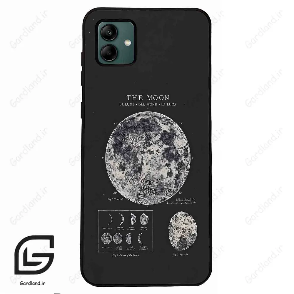 قاب گوشی سامسونگ ای 04 (Galaxy A04 ) طرح ماه کد 2175