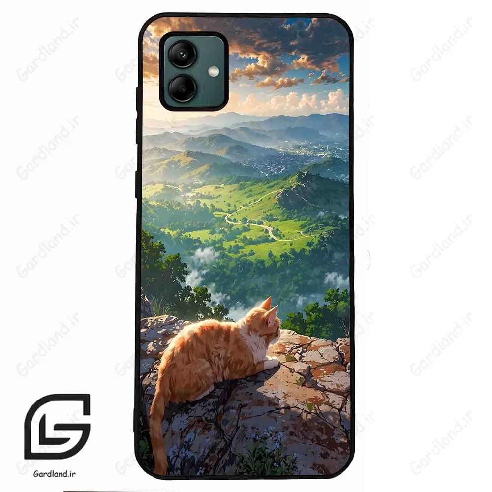 قاب گوشی سامسونگ ای 04 (Galaxy A04 ) طرح گربه کد 2203