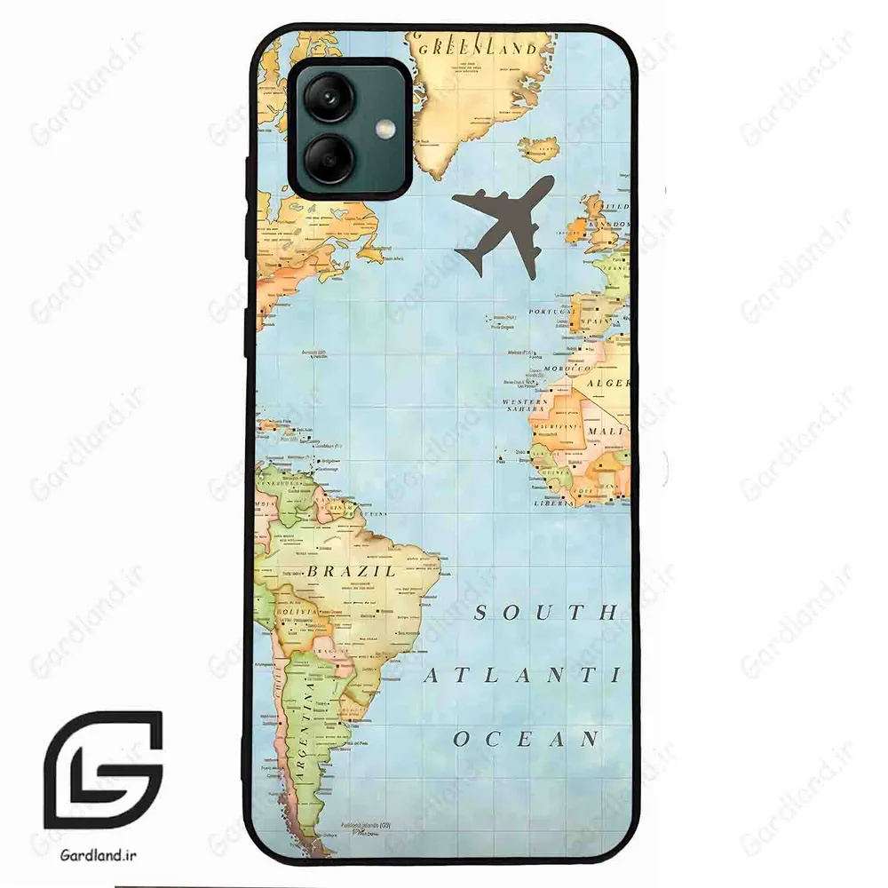 قاب گوشی سامسونگ ای 04 (Galaxy A04 ) طرح نقشه کد 2243