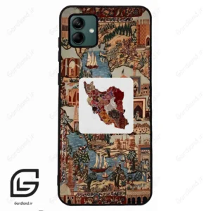 قاب گوشی سامسونگ ای 04 (Galaxy A04 ) طرح نقشه ایران کد 2287