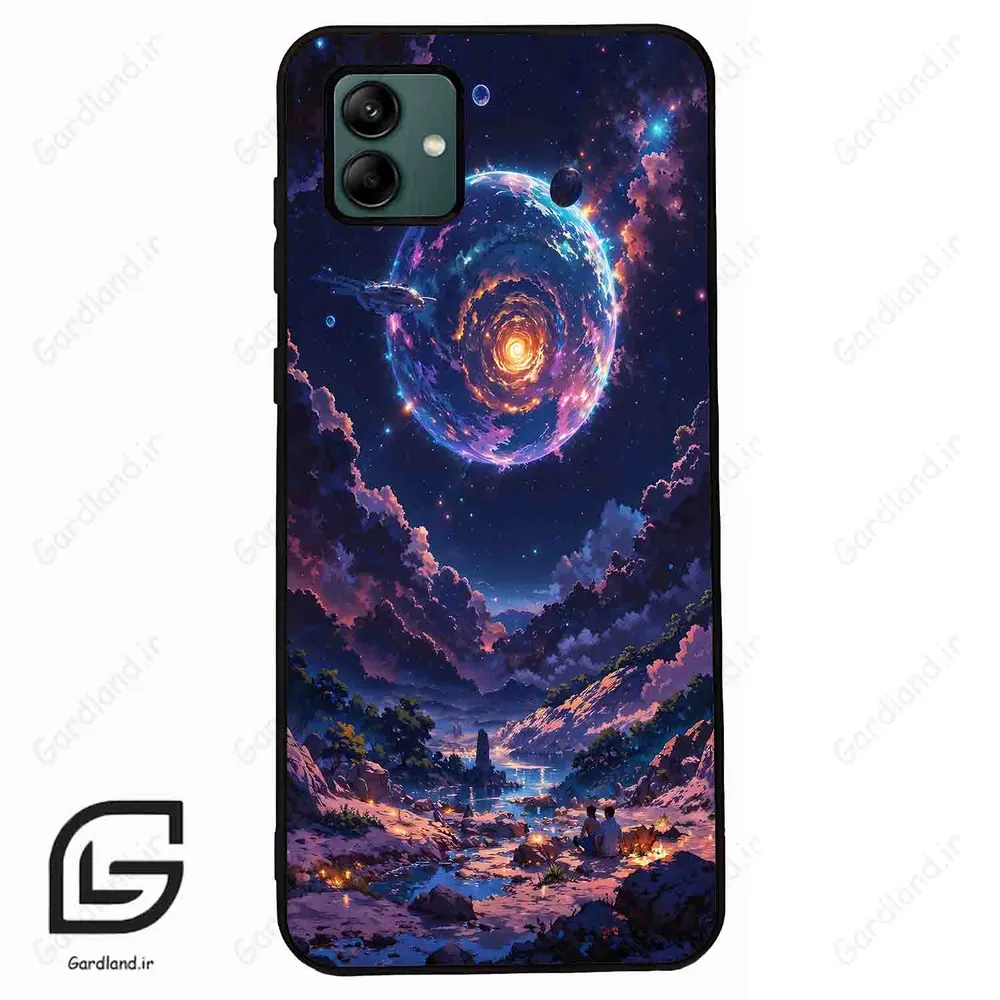 قاب گوشی سامسونگ ای 04 (Galaxy A04 ) طرح ماه کد 2344