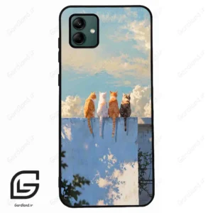 قاب گوشی سامسونگ ای 04 (Galaxy A04 ) طرح گربه کد 2367