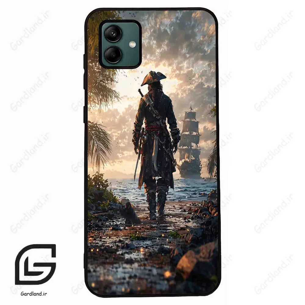 قاب گوشی سامسونگ ای 04 (Galaxy A04 ) طرح سامورایی کد 2384