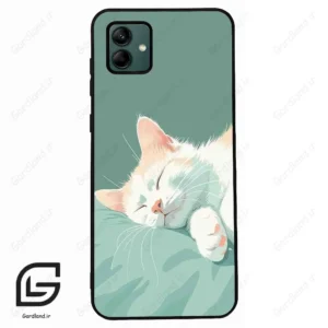 قاب گوشی سامسونگ ای 04 (Galaxy A04 ) طرح گربه کد 2403