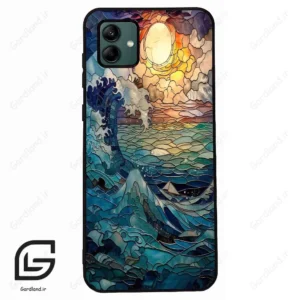 قاب گوشی سامسونگ ای 04 (Galaxy A04 ) طرح موج کد 2413