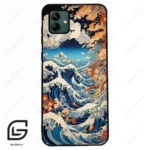 قاب گوشی سامسونگ ای 04 (Galaxy A04 ) طرح موج کد 2418