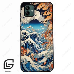 قاب گوشی سامسونگ ای 04 (Galaxy A04 ) طرح موج کد 2418