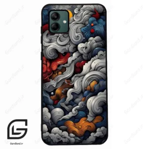 قاب گوشی سامسونگ ای 04 (Galaxy A04 ) طرح ابرنگی کد 2448