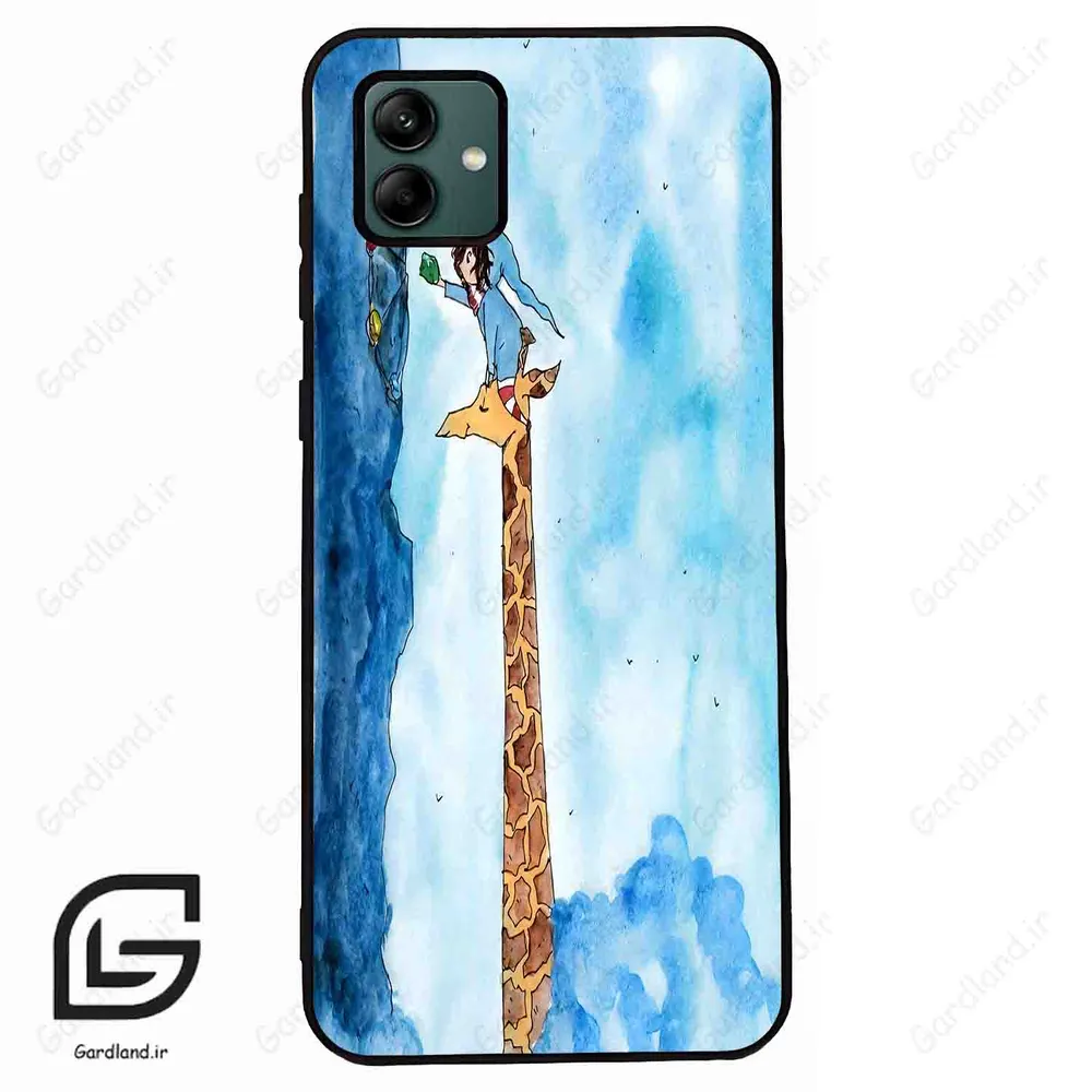 قاب گوشی سامسونگ ای 04 (Galaxy A04 ) طرح زرافه کد 2456