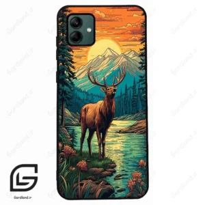 قاب گوشی سامسونگ ای 04 (Galaxy A04 ) طرح گوزن کد 2471
