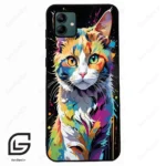 قاب گوشی سامسونگ ای 04 (Galaxy A04 ) طرح گربه کد 2483