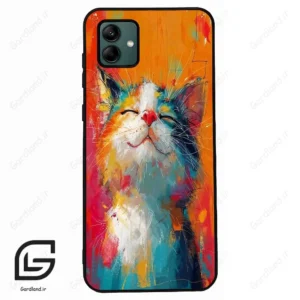 قاب گوشی سامسونگ ای 04 (Galaxy A04 ) طرح گربه کد 2489