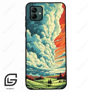 قاب گوشی سامسونگ ای 04 (Galaxy A04 ) طرح ابرنگی کد 2491