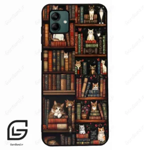 قاب گوشی سامسونگ ای 04 (Galaxy A04 ) طرح کتابخانه کد 2532
