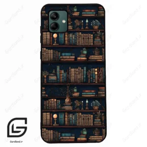 قاب گوشی سامسونگ ای 04 (Galaxy A04 ) طرح کتابخانه کد 2536