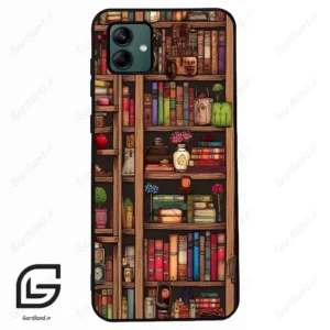 قاب گوشی سامسونگ ای 04 (Galaxy A04 ) طرح کتابخانه کد 2537