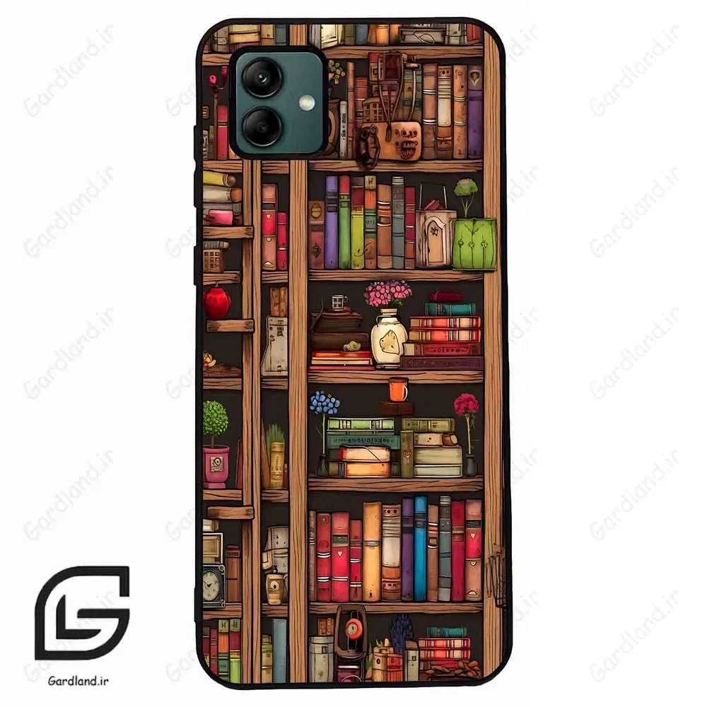 قاب گوشی سامسونگ ای 04 (Galaxy A04 ) طرح کتابخانه کد 2537