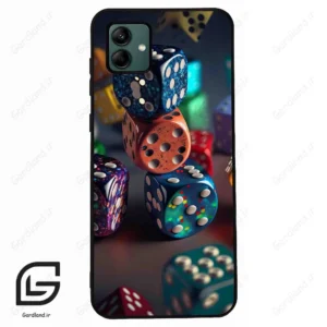 قاب گوشی سامسونگ ای 04 (Galaxy A04 ) طرح تاس کد 2556