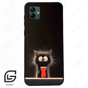 قاب گوشی سامسونگ ای 04 (Galaxy A04 ) طرح گربه کد 2580