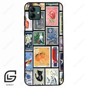 قاب گوشی سامسونگ ای 04 (Galaxy A04 ) طرح تمبر کد 2603