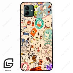 قاب گوشی سامسونگ ای 04 (Galaxy A04 ) طرح اسنوپی کد 2605