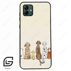 قاب گوشی سامسونگ ای 04 (Galaxy A04 ) طرح سگ کد 2630