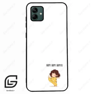 قاب گوشی سامسونگ ای 04 (Galaxy A04 ) طرح خوشحال کد 2647